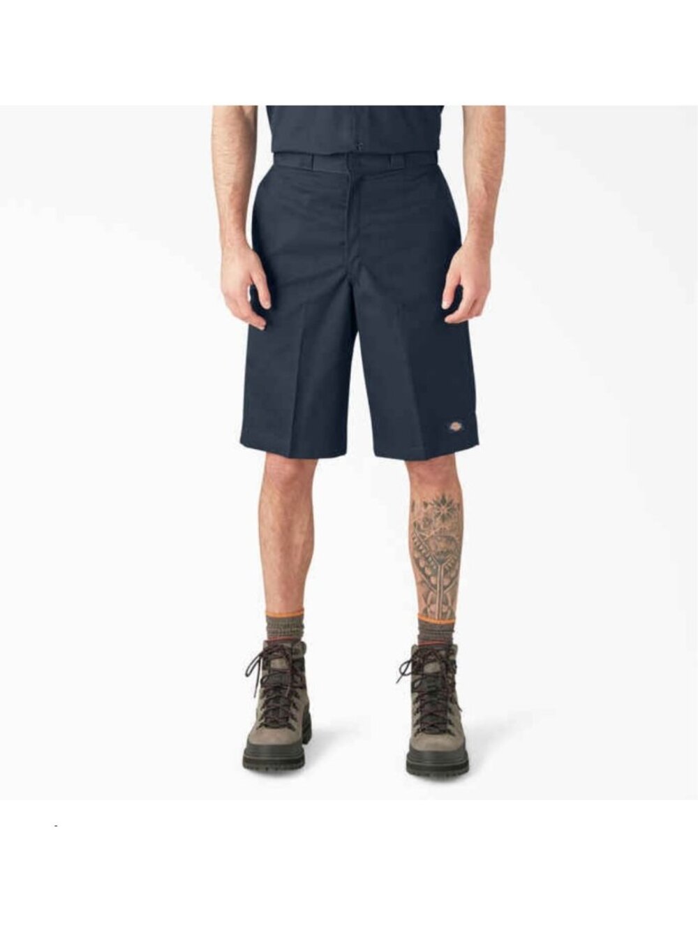 Dickies Twill Work Shorts Loose Fit 13" Inseam Size 36 (Dark Navy)- NEW